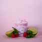 savon fouette chantilly de douche mojito framboise parfum frais et gourmand les douceurs de nl