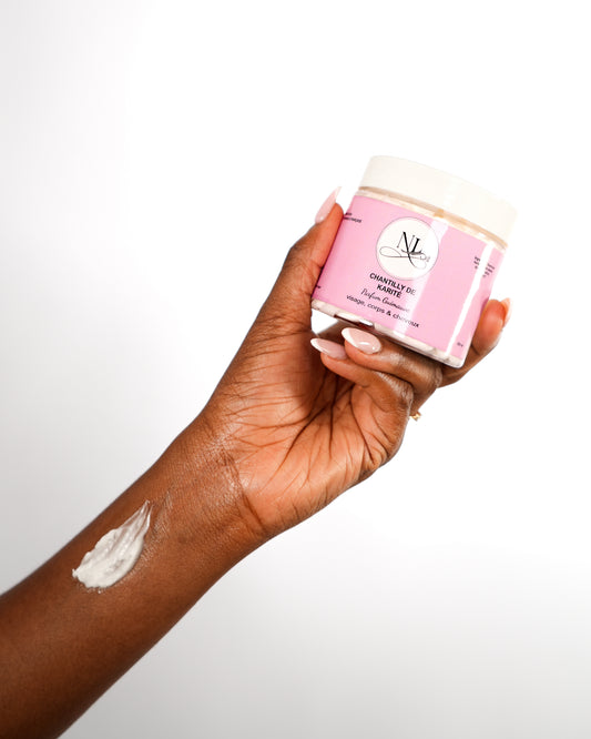 chantilly de karité parfum guimauve nourrissante sans fini gras les douceurs de nl