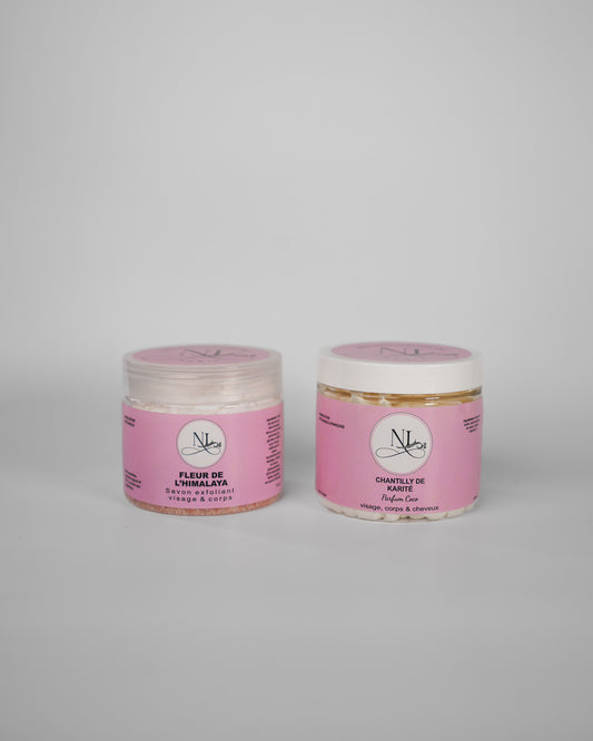 duo coco exfoliant soin hydratant peau les douceurs de nl